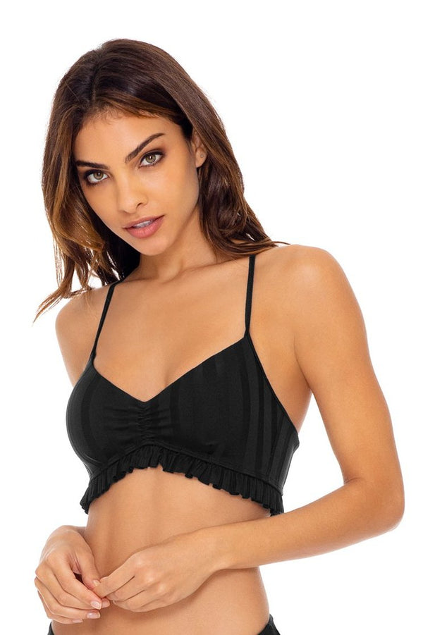 Luli Fama Bachelorette And Her Babes Puckered Ruffle Bralette