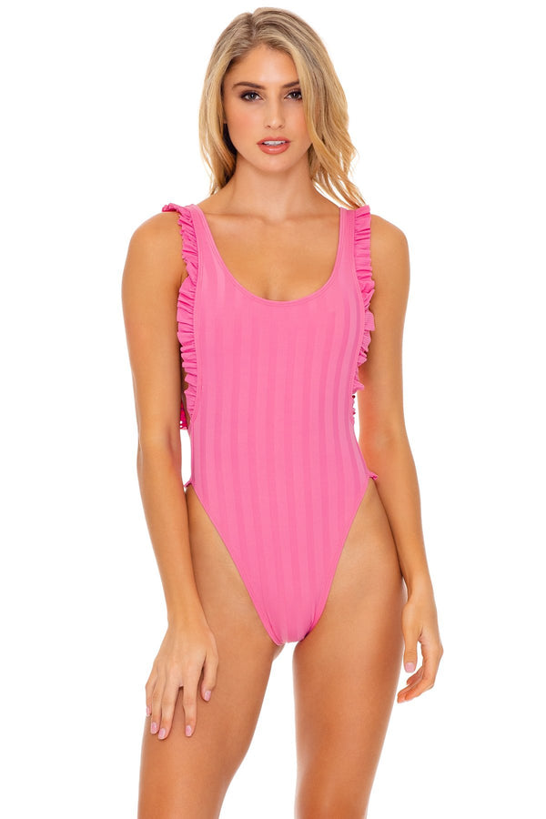 Luli Fama Bachelorette And Her Babes Tank Open Sides Thong One Piece Bodysuit