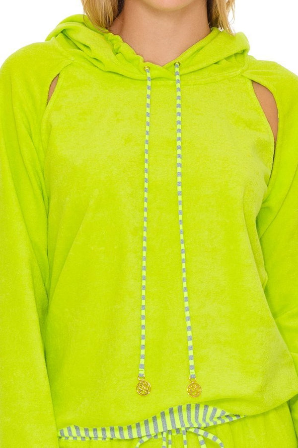 Luli Fama Glow Baby Glow  HOODIE Jacket