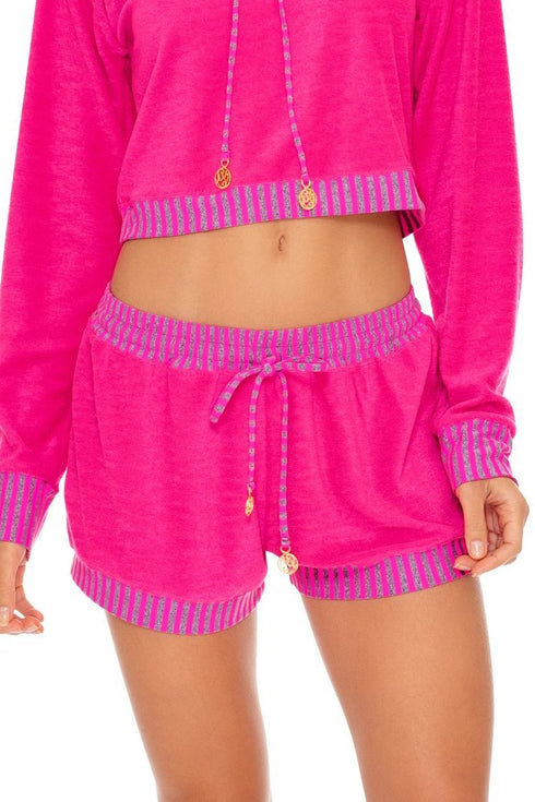 Luli Fama Glow Baby Glow Relaxed Shorts