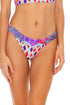 Luli Fama Pink Lagoon Low rise bikini bottom