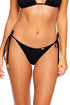 Luli Fama Pura Curiosidad Wavey Ruched Back Tie Side Bottom
