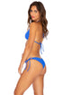 Luli Fama Pura Curiosidad WAVEY RUCHED BACK BRAZILIAN TIE SIDE BOTTOM