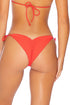 Luli Fama Pura Curiosidad WAVEY RUCHED BACK BRAZILIAN TIE SIDE BOTTOM