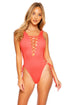 Luli Fama Pura Curiosidad Open Side One Piece Bodysuit
