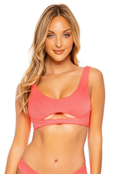 Luli Fama Pura Curiosidad Open Front Bralette