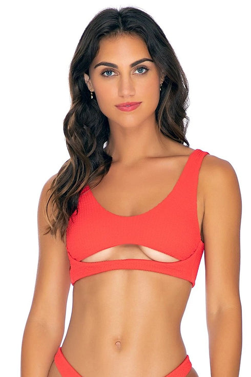Luli Fama Pura Curiosidad OPEN FRONT BRALETTE