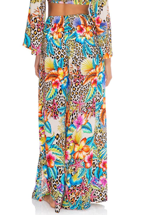 Luli Fama Luli's Jungle OPEN SIDES WIDE LEG PANT