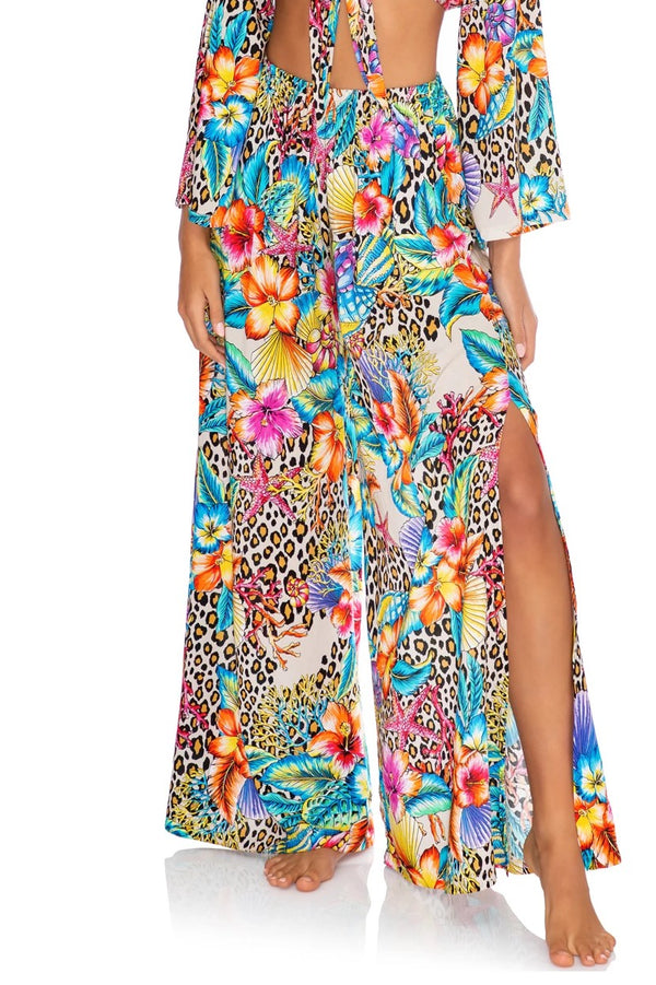 Luli Fama Luli's Jungle OPEN SIDES WIDE LEG PANT