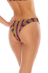 Luli Fama Jungle Glow HIGH LEG CONTRAST BRAZILIAN BOTTOM
