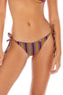 Luli Fama Jungle Glow  SEAMLESS RUCHED BRAZILIAN TIE SIDE BOTTOM