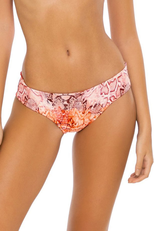 Luli Fama Skins Seamless Full Ruched Back Bottom