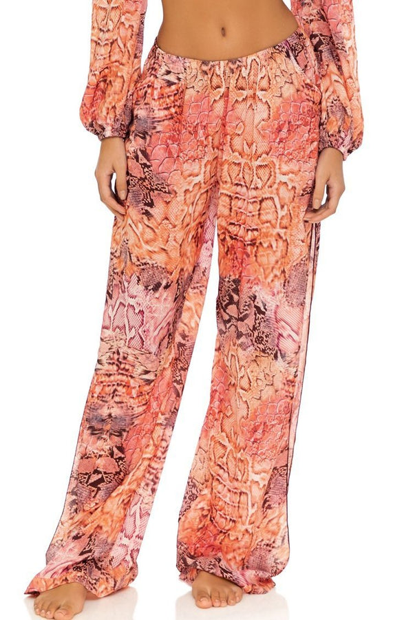 Luli Fama Skins Split Side Wide Leg Pant