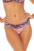 Luli Fama Tiki Babe REVERSIBLE BANDED FULL BOTTOM