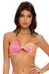 Luli Fama Wild Sweetheart KNOT BOW BANDEAU