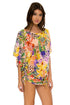 Luli Fama Shocking Florals SOUTH BEACH DRESS