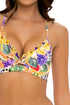 Luli Fama Shocking Florals UNDERWIRE TOP