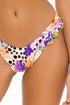 Luli Fama Shocking Florals HIGH LEG BRAZILIAN BOTTOM