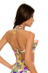 Luli Fama Shocking Florals BANDEAU TOP
