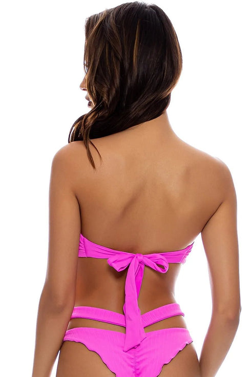 Luli Fama Playa Vibes Open Front Bandeau
