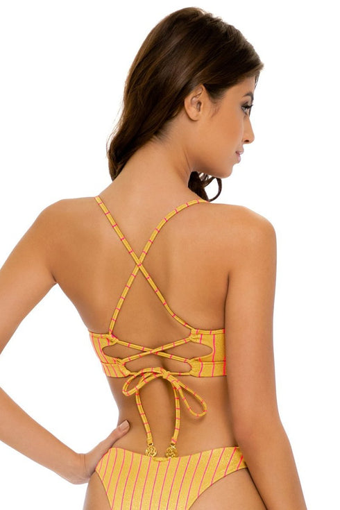 Luli Fama Rebel Glam Underwire Top