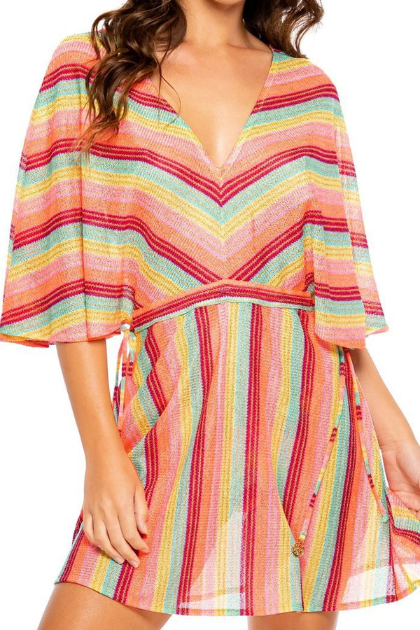 Luli Fama Muse Feels Short Kimono