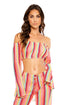 Luli Fama Muse Feels Tropicana Shoulder Top