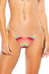 Luli Fama Muse Feels Wavey Ruched Back Full Tie Side Bottom