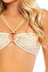 Luli Fama Goddess Allure Halter Ring Bandeau