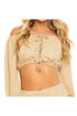 Luli Fama Goddess Allure Crop Top