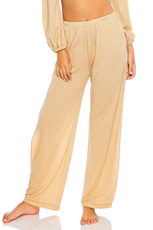Luli Fama Goddess Allure Split Side Wide Leg Pant