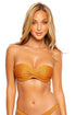 Luli Fama Luli Diva Underwire Push Up Bandeau Top