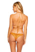 Luli Fama Luli Diva Wavey Ruched Back Tie Side Bottom