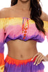 Luli Fama Miami Sunsets Crop Top
