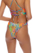 Luli Fama Wild Waters High Leg Brazilian Bottom