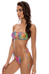 Luli Fama Wild Waters Multiway Scrunched Cup Bandeau