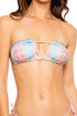 Luli Fama South Beach Vacay Multiway Ruffled Scrunched Cup Bandeau