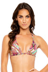 Luli Fama Miami Bound Triangle Halter Top