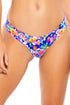 Luli Fama Water Blossoms Wavy Ruched Back Bottom