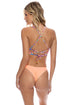 Luli Fama Water Blossoms High Leg Brazilian Bottom