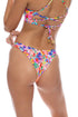 Luli Fama Water Blossoms High Leg Brazilian Bottom