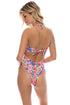 Luli Fama Water Blossoms Keyhole One Piece