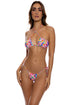 Luli Fama Water Blossoms Seamless String Brazilian Tie Side Bottom
