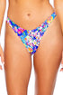 Luli Fama Water Blossoms High Leg Brazilian Bottom
