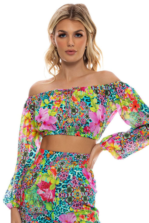 Luli Fama Luli Island Crop Top