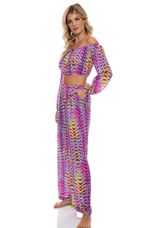 Luli Fama Oasis Babe Relaxed Fit Pants