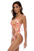 Luli Fama Love Me Wild Front Twist Cut Out Monoquini