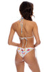 Luli Fama Amor Y Playa Wavy Ruched Back Tie Side Bottom