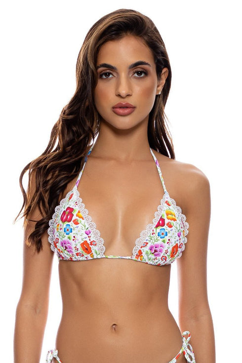 Luli Fama Amor Y Playa Triangle Top