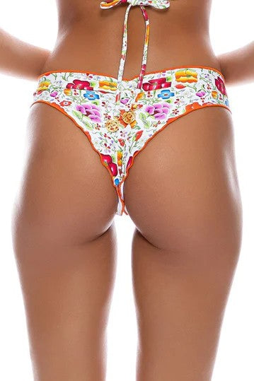 Luli Fama Amor Y Playa Seamless Wavy Ruched Back Bottom